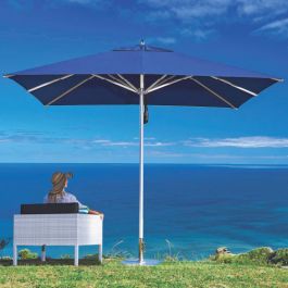 enchanted patio umbrellas LIVOOSUN LED Patio Umbrella, Solar Powered, Powder-coated Steel Ribs, Solution-Dyed Canopy, 6-8 Hour Night Light, 10' Round, Gray