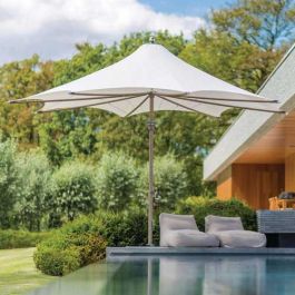 champagne patio umbrella 7.5' MARKET UMBRELLA, CHAMPAGNE