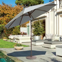 belham living 9 ft sunbrella deluxe tilt aluminum patio umbrella 9' Aluminum Sunbrella 