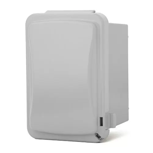 SwitchLight グレー Infratech Outdoor Single Simple On/Off Switch with Surface