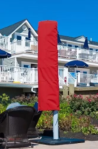 13 oz banners wind resistant patio umbrella 13ft 2 Tier Double-Sided Vented with Base Ventilated Design Treasure Garden 13' Starlux AKZ