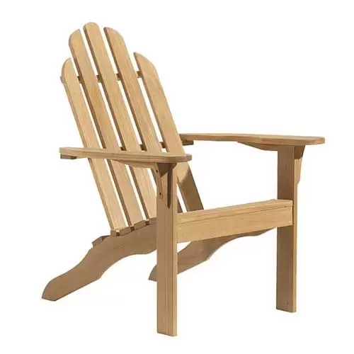 Teak Wood Commercial Adirondack Chair on Sale Now Leisure