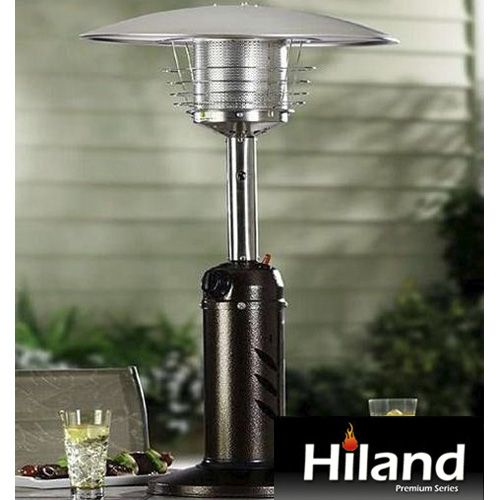 Hammered Antique Bronze Table Top Patio Heater