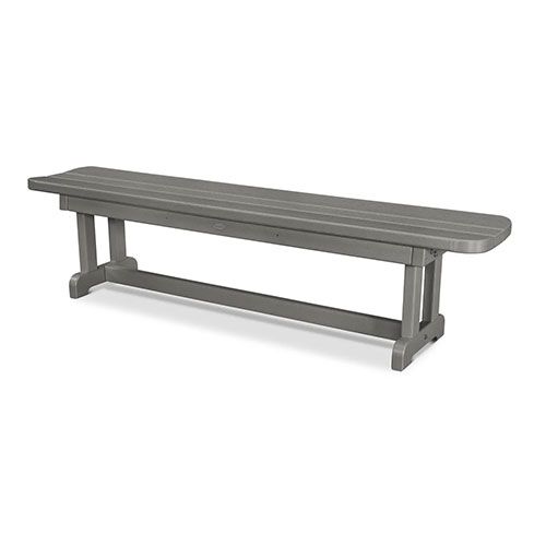 POLYWOOD Park 72" Harvester Backless Bench
