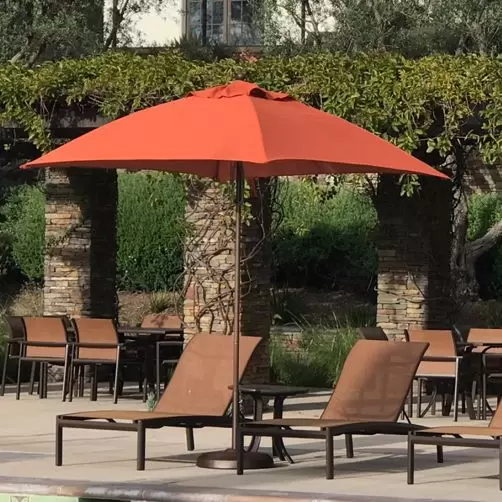 7 5 Monterey Premium Commercial Square Market Umbrella On Sale Now