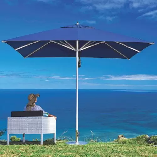 commercial patio umbrella sale 10' Square G-Series Greenwich Commercial Market Umbrella