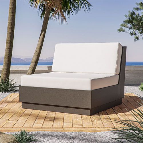 POLYWOOD Elevate Modular Armless Chair