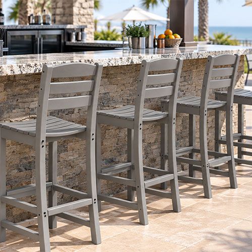 POLYWOOD La Casa Cafe Bar Side Chair