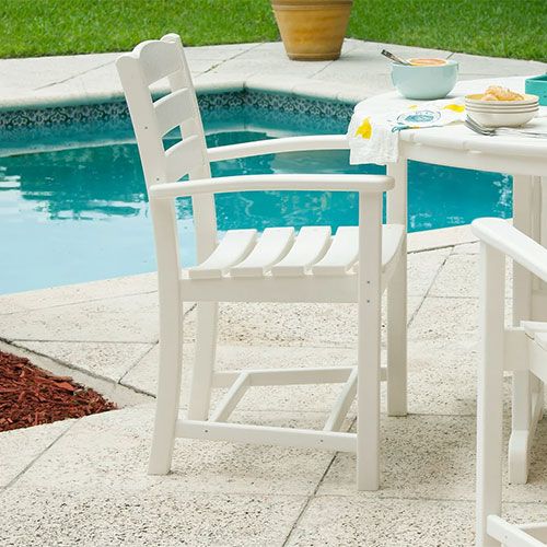POLYWOOD La Casa Cafe Dining Arm Chair
