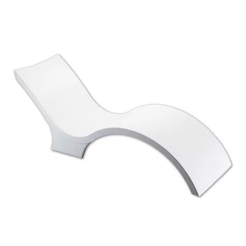 Buy Now Signature Deep Chaise In Pool Commercial Lounger by Ledge Lounger LL SG CD