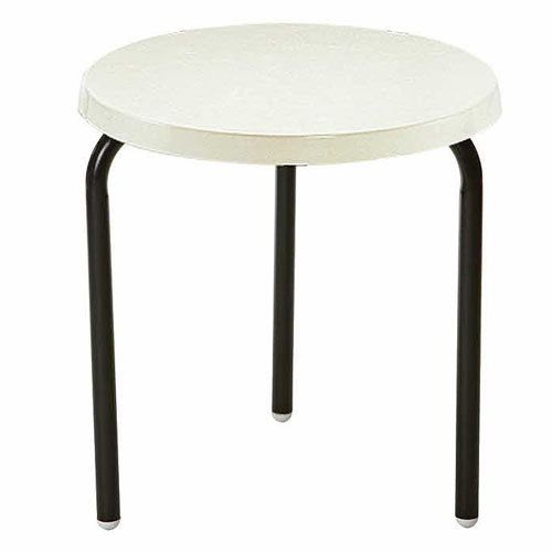 Shop Now 18" Commercial Side Table with Slate Fiberglass Top