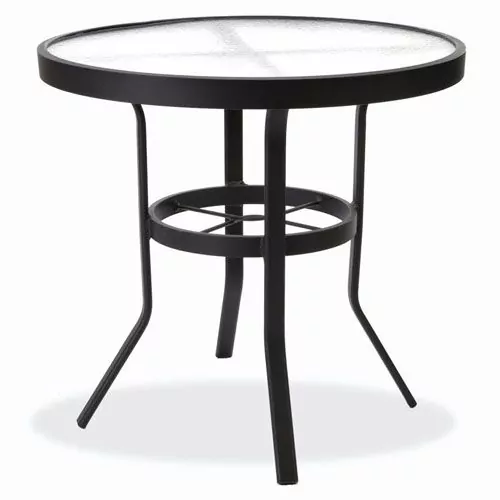 30 Round Commercial Dining Table, 24 Round Acrylic Table Top