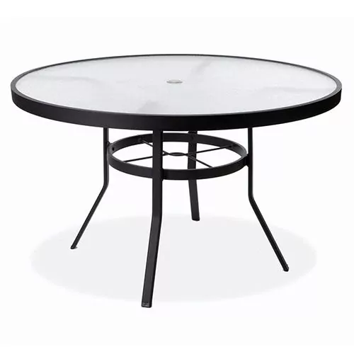 42 Round Commercial Acrylic Top Dining, 42 Patio Table