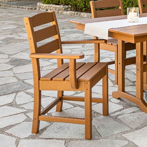 POLYWOOD Lakeside Dining Arm Chair