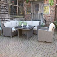 PALMA Commercial Corner Set w/ Swivel Glider by KETTLER