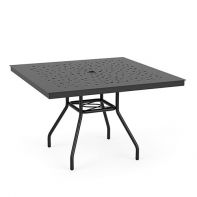 42" Square Commercial Standard Bubble Top Table by LC Furniture