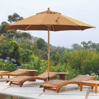 Galtech 11' Suncrylic Wood Market Umbrella