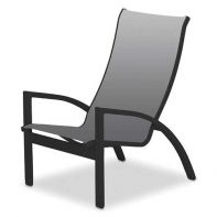 Kendall Commercial Sling Stacking Chat Height Chair by Telescope Casual