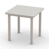 Origins Commercial 42" Square Balcony Height Table w/ hole by Telescope Casual