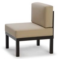 Larssen Commercial Cushion Armless Single Seat Section by Telescope Casual