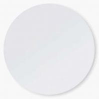 Euro Form Laminato Commercial 27.5" Round White Table Top by Texacraft