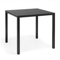 Euro Form Cube Commercial Table - Anthracite by Texacraft