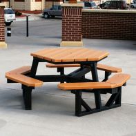 6 ft Hex Commercial Table by Frog Furnishings