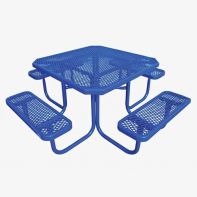 Commercial 46" Octagon Table with hole by Texacraft