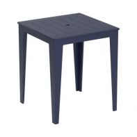 36" Square Commercial MGP Bar Table with Umbrella Hole by LC Furniture