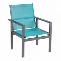 Urban Commercial Deep Seating Sling Lounge Chair by LC Furniture