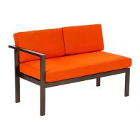 Urban Commercial Deep Seating Sectional Right Loveseat Section by LC Furniture