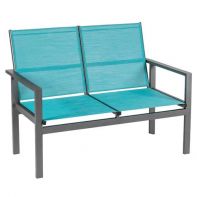 Urban Commercial Deep Seating Sling Loveseat by LC Furniture