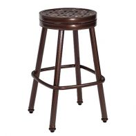 Woodard Casa Commercial Round Swivel Bar Stool