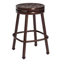 Woodard Casa Commercial Round Swivel Counter Stool