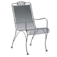 Woodard Briarwood Commercial High-Back Dining Armchair