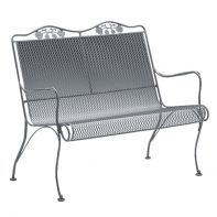 Woodard Briarwood Commercial High-Back Love Seat