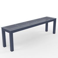 Coastal Commercial 60" Backless Bench by LC Furniture