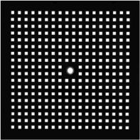 30" Square Cube Pattern Table Top