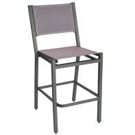 Woodard Palm Coast Commercial Sling Bar Stool without Arms