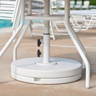 Commercial 80 lbs. Rust Free Resin Umbrella Base