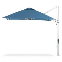 Aurora 10 ft. Square Fiberglass Cantilever Rotating Umbrella
