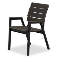 Bazza Bench Stacking Bistro Chair by Telescope Casual