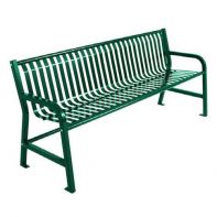 Commercial 8' Jackson Bench with Back by Texacraft