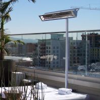 Infratech 8 foot Pole Mount for 39" Electric Radiant Heaters