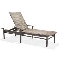 Alon Commercial Chaise Lounge W/Arms (No Wheels) by Texacraft