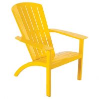 Commercial Aluminum Adirondack Classic Chair by LC Furniture