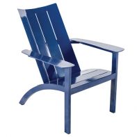 Commercial Aluminum Adirondack Modern Chair by LC Furniture