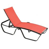 Arc Commercial Sling Chaise Lounge by LC Furniture