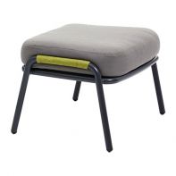 Banyan Tree Aluminum Commercial Outdoor Footstool 