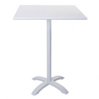 Beachcomber-Bali 32"x32" Square Aluminum Commercial Bar Height Table